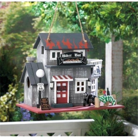 ZINGZ & THINGZ Zingz & Thingz 57071967 Biker Bar Birdhouse 10016849